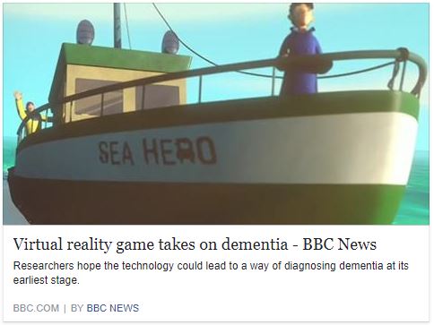 A VR Future with Dementia Assessments