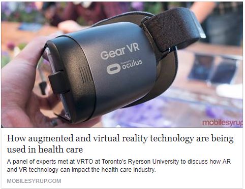 Increasing Utilization Of Virtual Reality In Healthcare