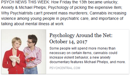 Psychology News – Week of October 14