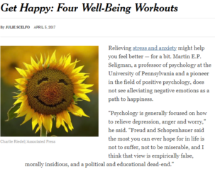 Advice From Penn Positive Psychology Center on Happiness